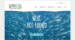 Desktop Screenshot of naturalsea.com